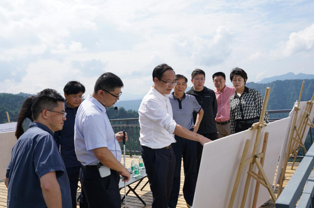 省富联娱乐集团外部董事调研峨眉山太阳谷文旅康养项目